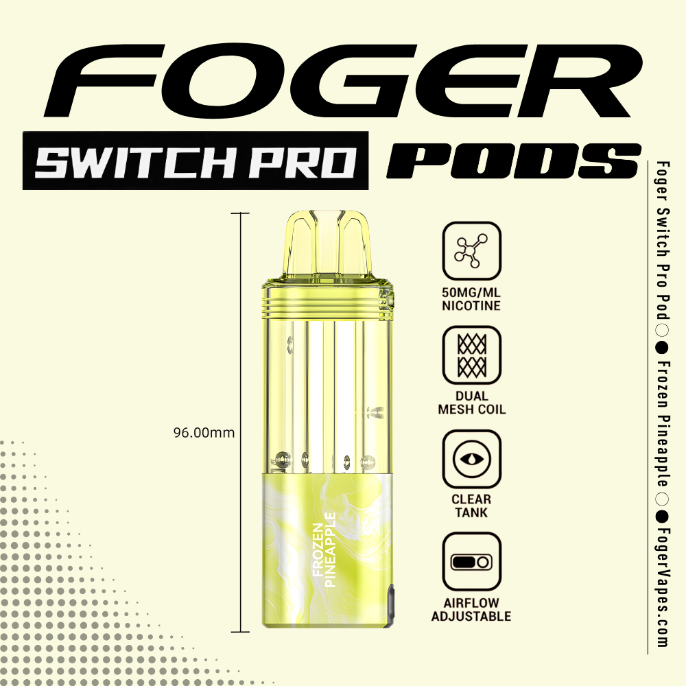 Frozen Pineapple - Foger Switch Pro Pod | 30K Puffs