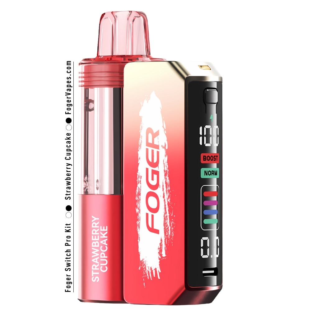 Strawberry Cupcake Foger Switch Pro Kit 30K Puffs