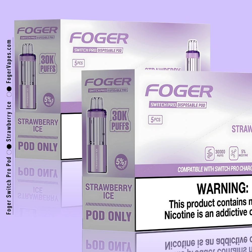 Strawberry Ice Foger Switch Pro Pod 30K Puffs
