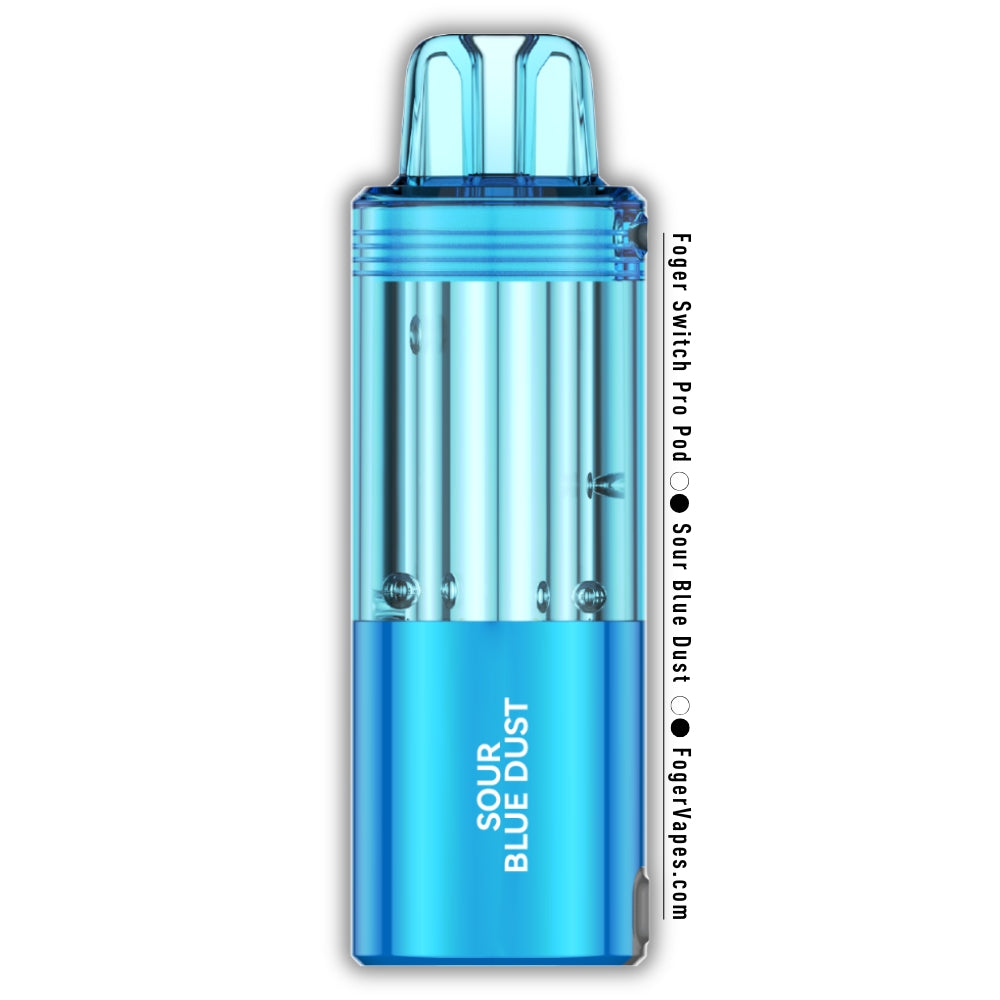 Sour Blue Dust Foger Switch Pro Pod 30K Puffs