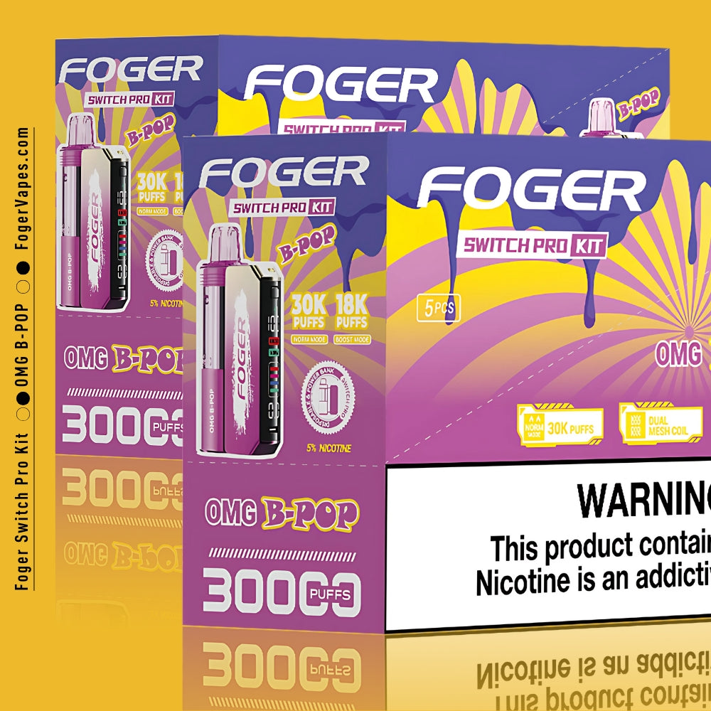 OMG B-Burst Foger Switch Pro Kit 30K Puffs