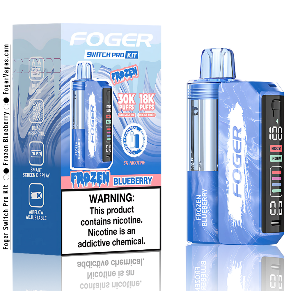 Frozen Blueberry - Foger Switch Pro Kit 30K Puffs