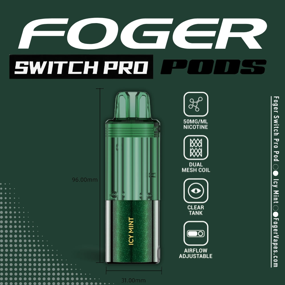 Icy Mint Foger Switch Pro Pod 30K Puffs