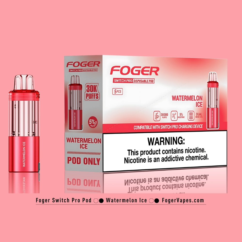 Watermelon Ice Foger Switch Pro Pod 30K Puffs