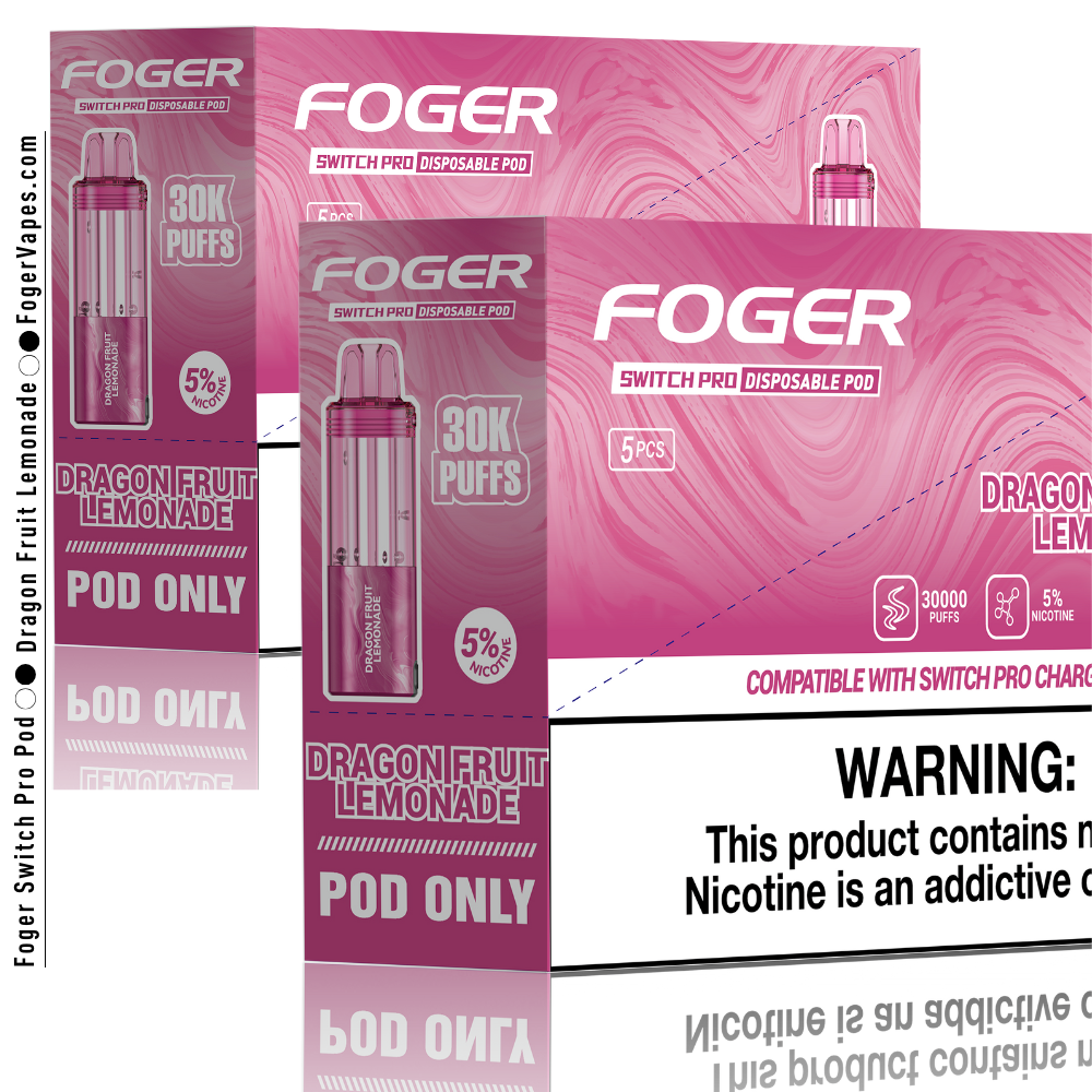Dragon Fruit Lemonade - Foger Switch Pro Pod | 30K Puffs