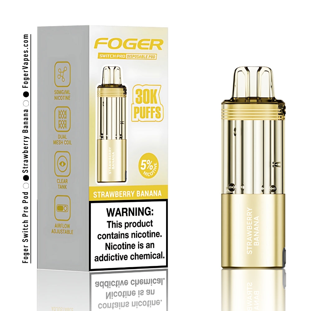 Strawberry Banana Foger Switch Pro Pod 30K Puffs