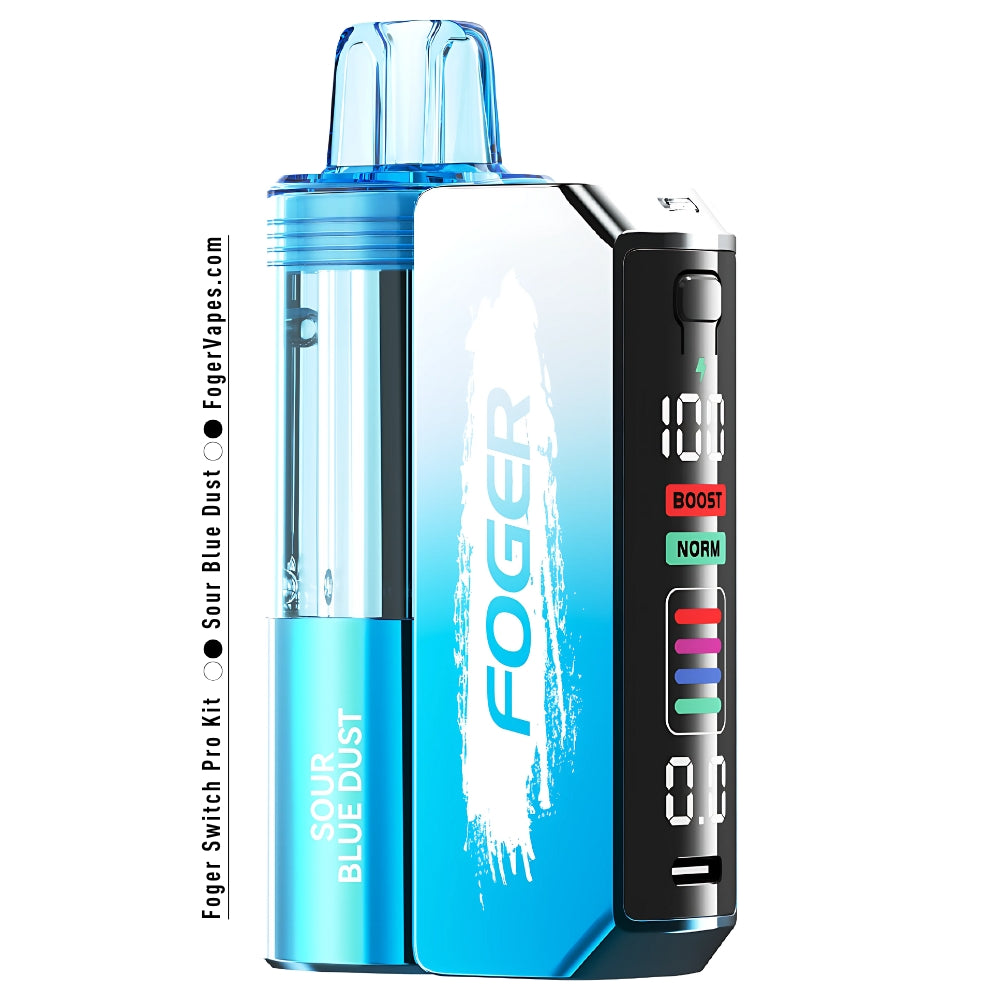 Sour Blue Dust Foger Switch Pro Kit 30K Puffs