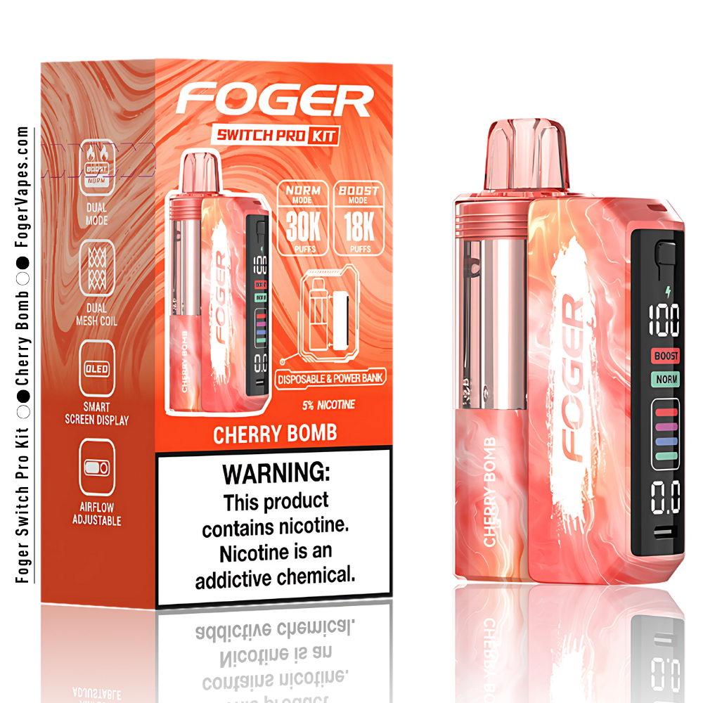 Cherry Bomb - Foger Switch Pro Kit | 30K Puffs