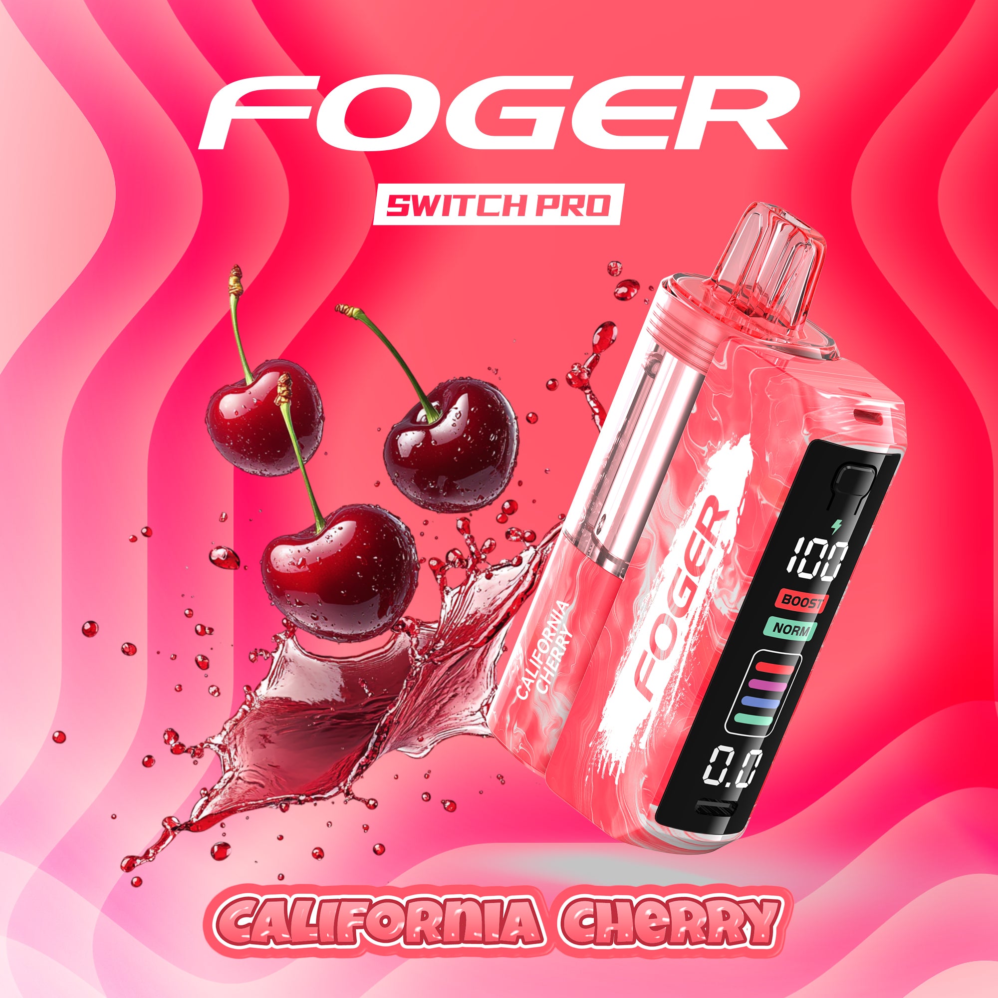 California Cherry - Foger Switch Pro Kit | 30K Puffs