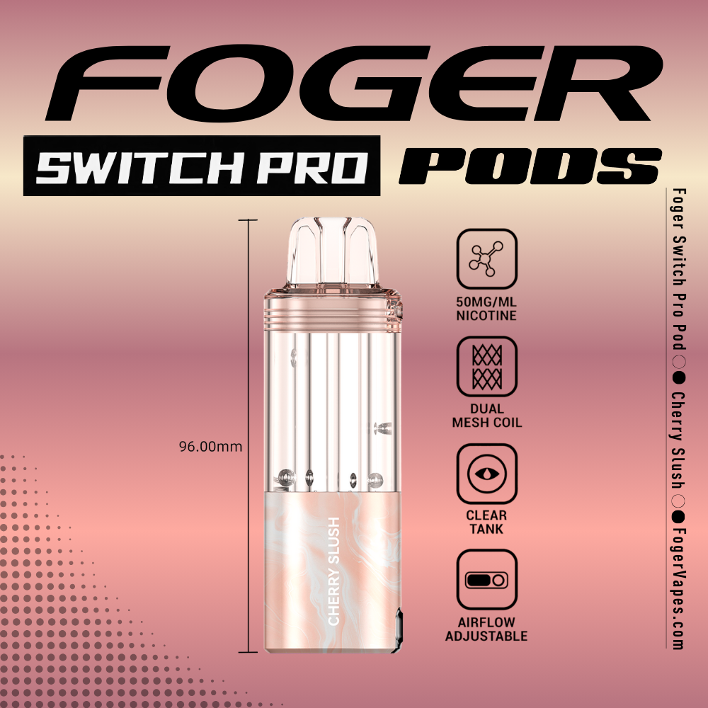 Cherry Slush - Foger Switch Pro Pod | 30K Puffs