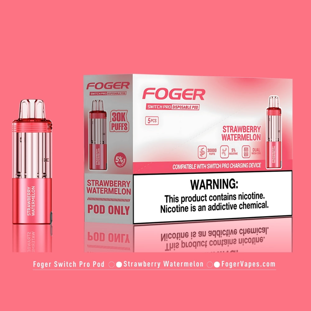 Strawberry Watermelon Foger Switch Pro Pod 30K Puffs