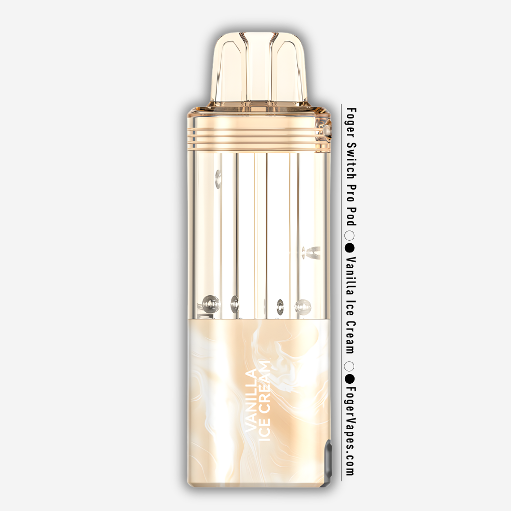 Vanilla Ice Cream - Foger Switch Pro Pod | 30K Puffs