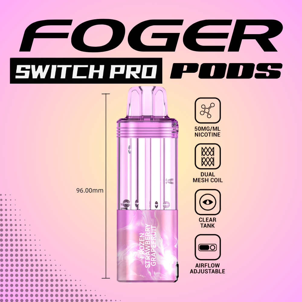 Frozen Strawberry Grapefruit - Foger Switch Pro Pod 30K Puffs