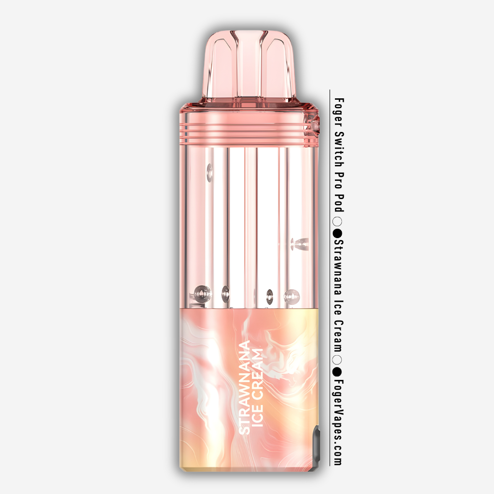 Strawnana Ice Cream - Foger Switch Pro Pod | 30K Puffs