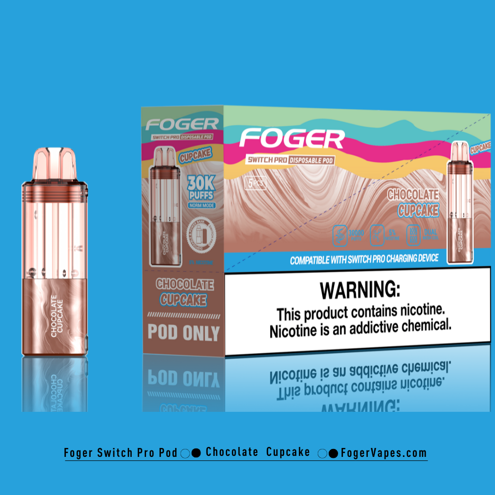 Chocolate Cupcake - Foger Switch Pro Pod | 30K Puffs