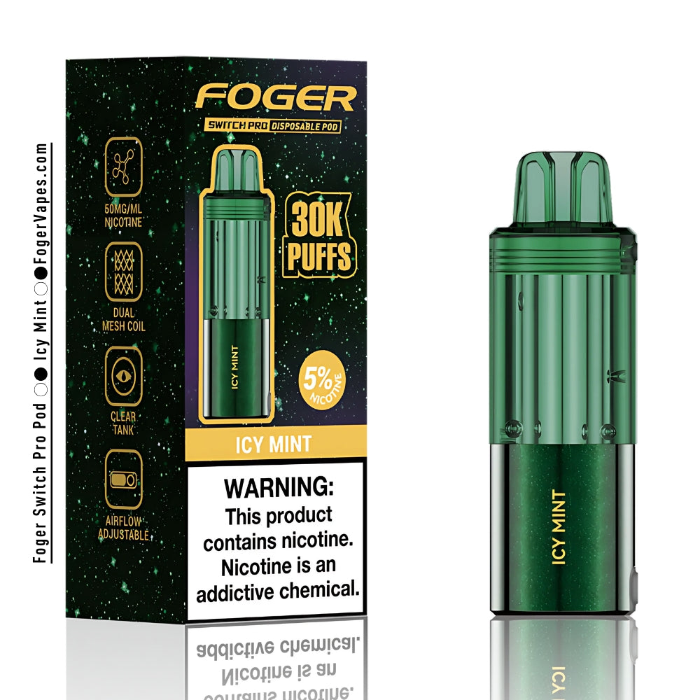 Icy Mint Foger Switch Pro Pod 30K Puffs