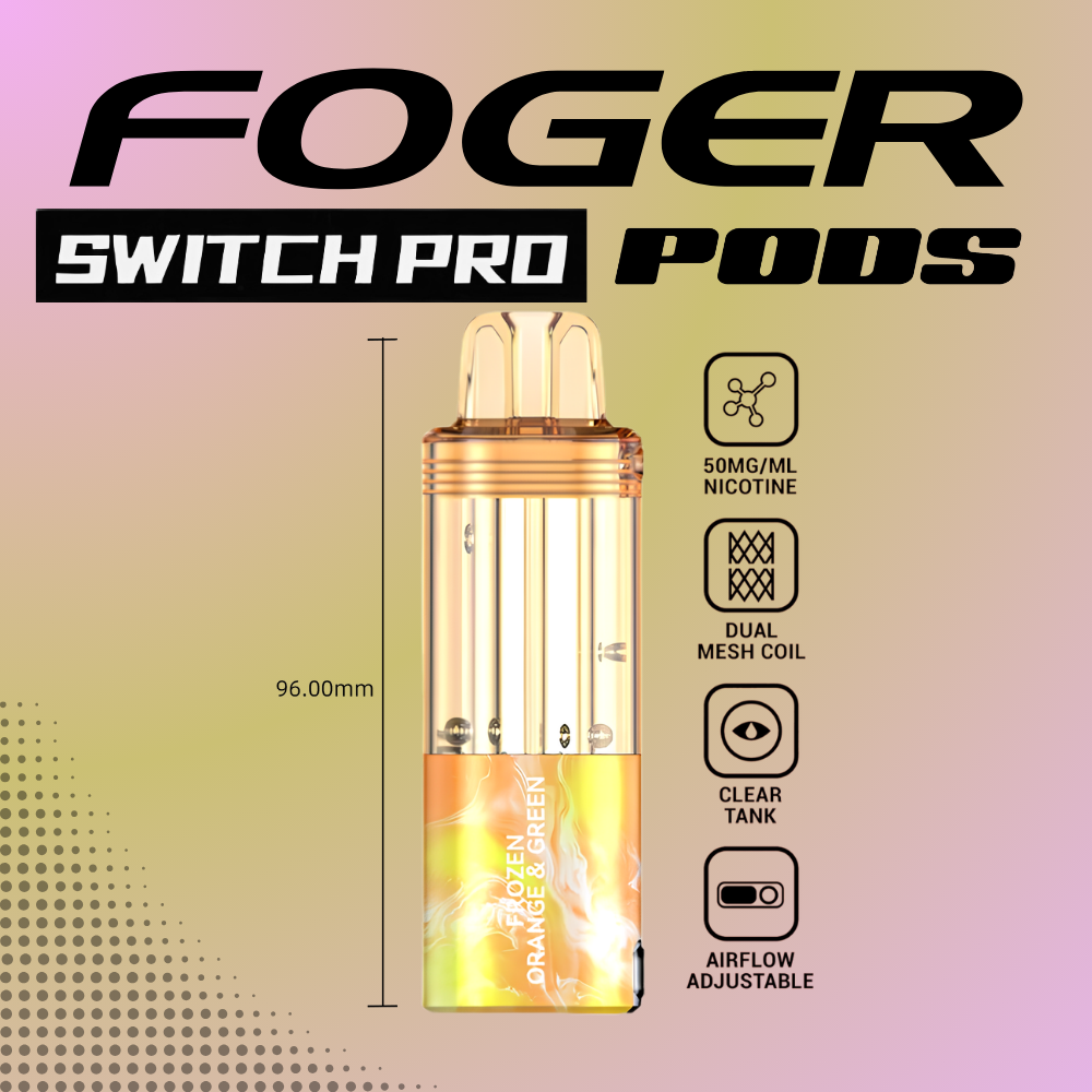 Frozen Orange Green - Foger Switch Pro Pod 30K Puffs