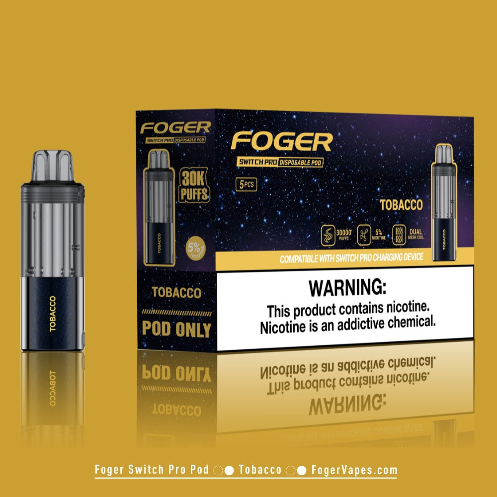 Tobacco Foger Switch Pro Pod 30K Puffs