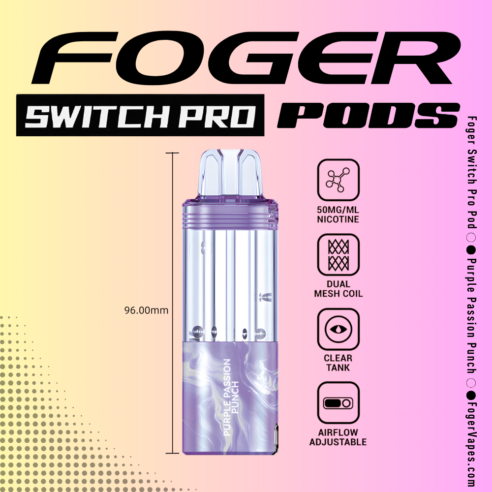 Purple Passion Punch - Foger Switch Pro Pod | 30K Puffs