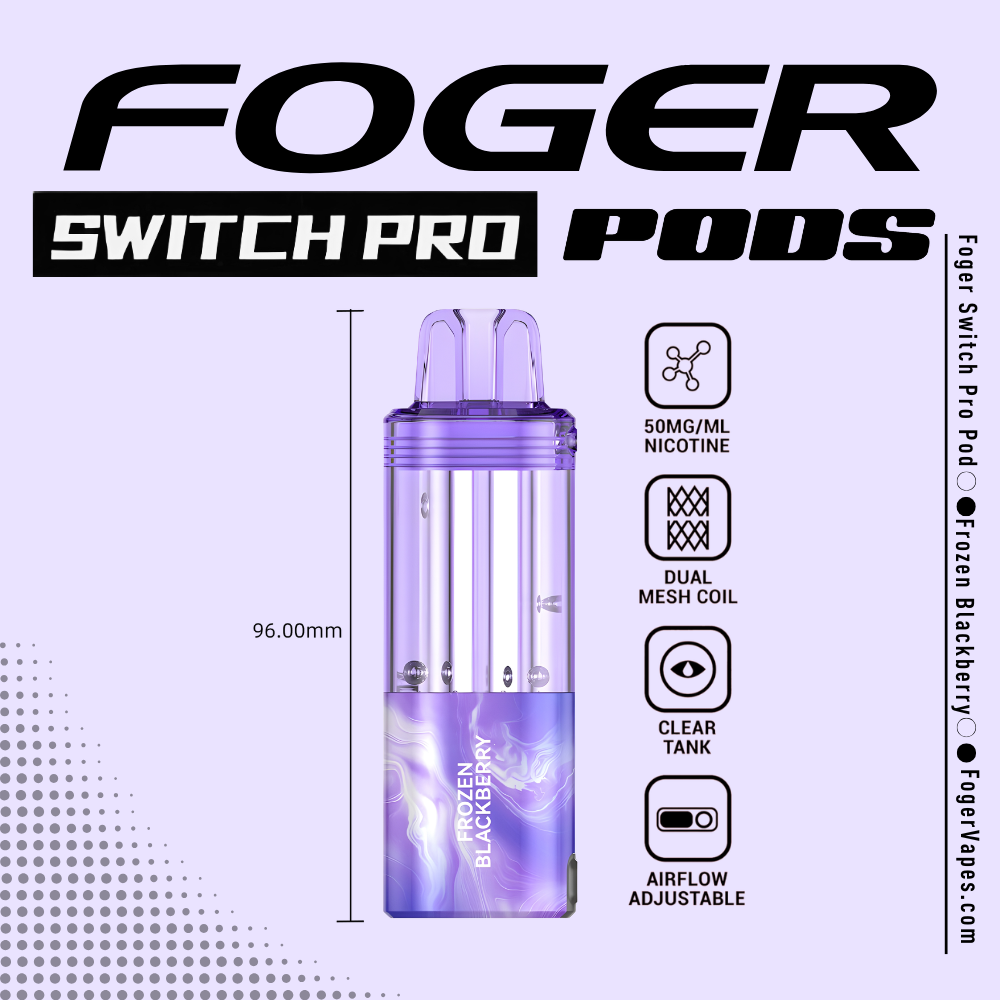 Frozen Blackberry - Foger Switch Pro Pod | 30K Puffs
