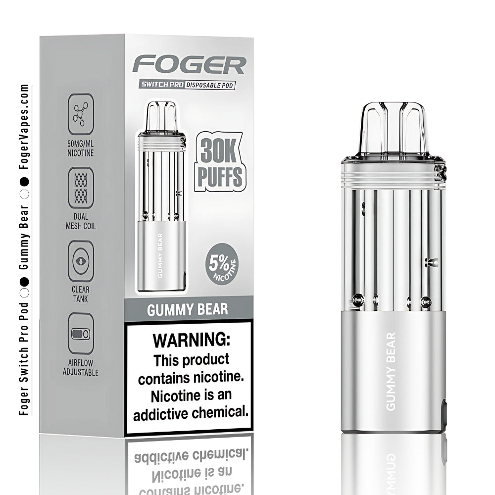 Gummy Bear Foger Switch Pro Pod 30K Puffs
