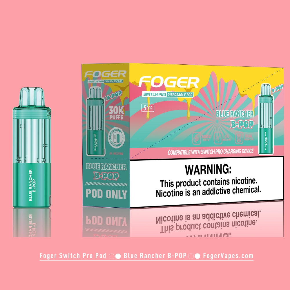 Blue Rancher Foger Switch Pro Pod 30K Puffs