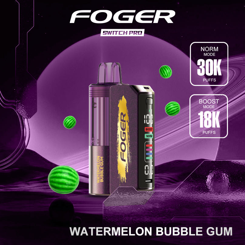 Watermelon Bubble Gum Foger Switch Pro Kit 30K Puffs