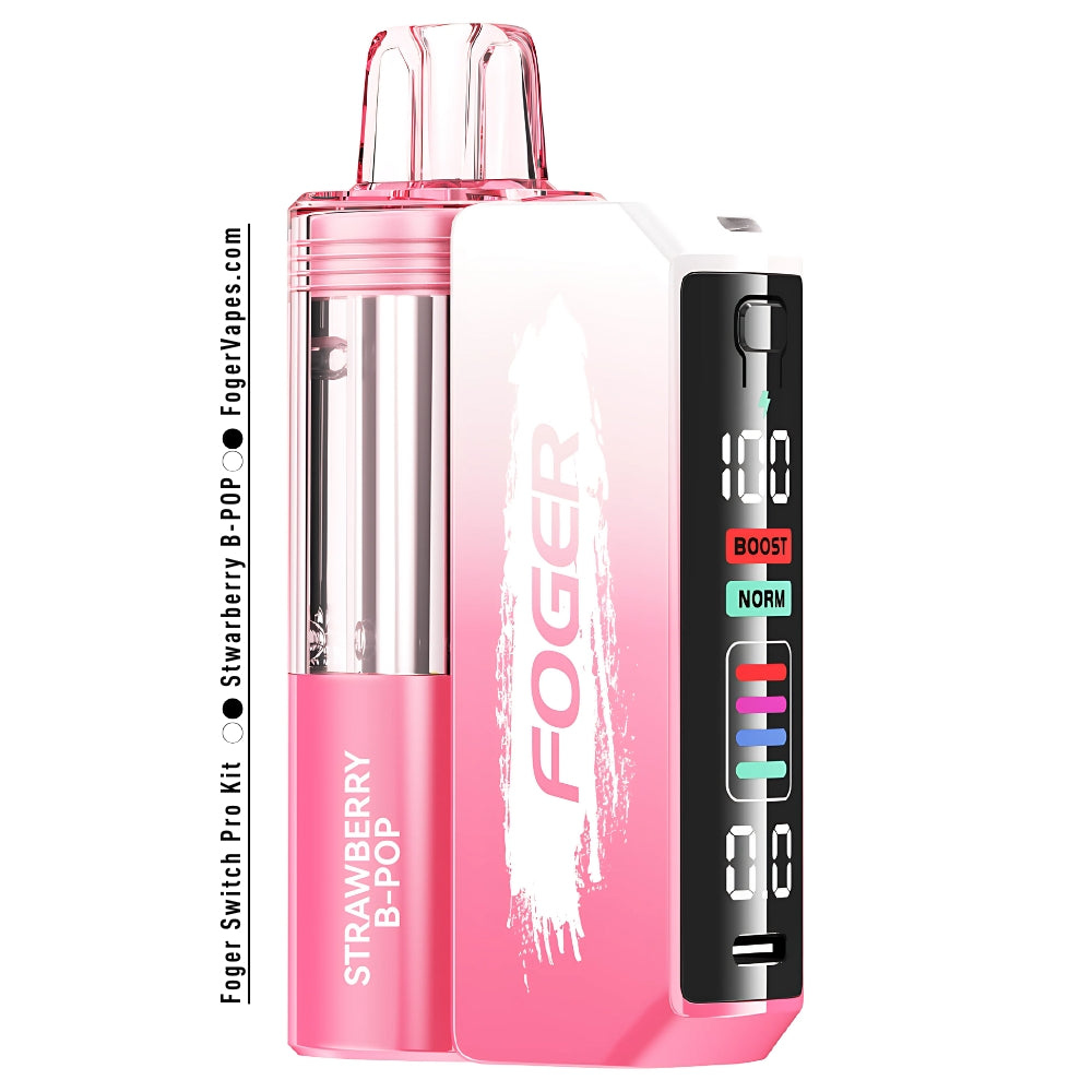 Strawberry B-Burst Foger Switch Pro Kit 30K Puffs