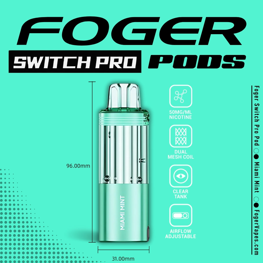 Miami Mint Foger Switch Pro Pod 30K Puffs