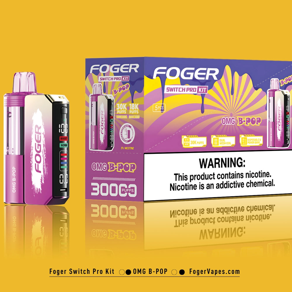 OMG B-Burst Foger Switch Pro Kit 30K Puffs