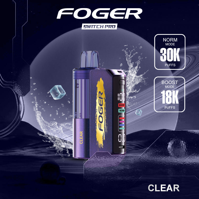 Clear Foger Switch Pro Kit 30K Puffs