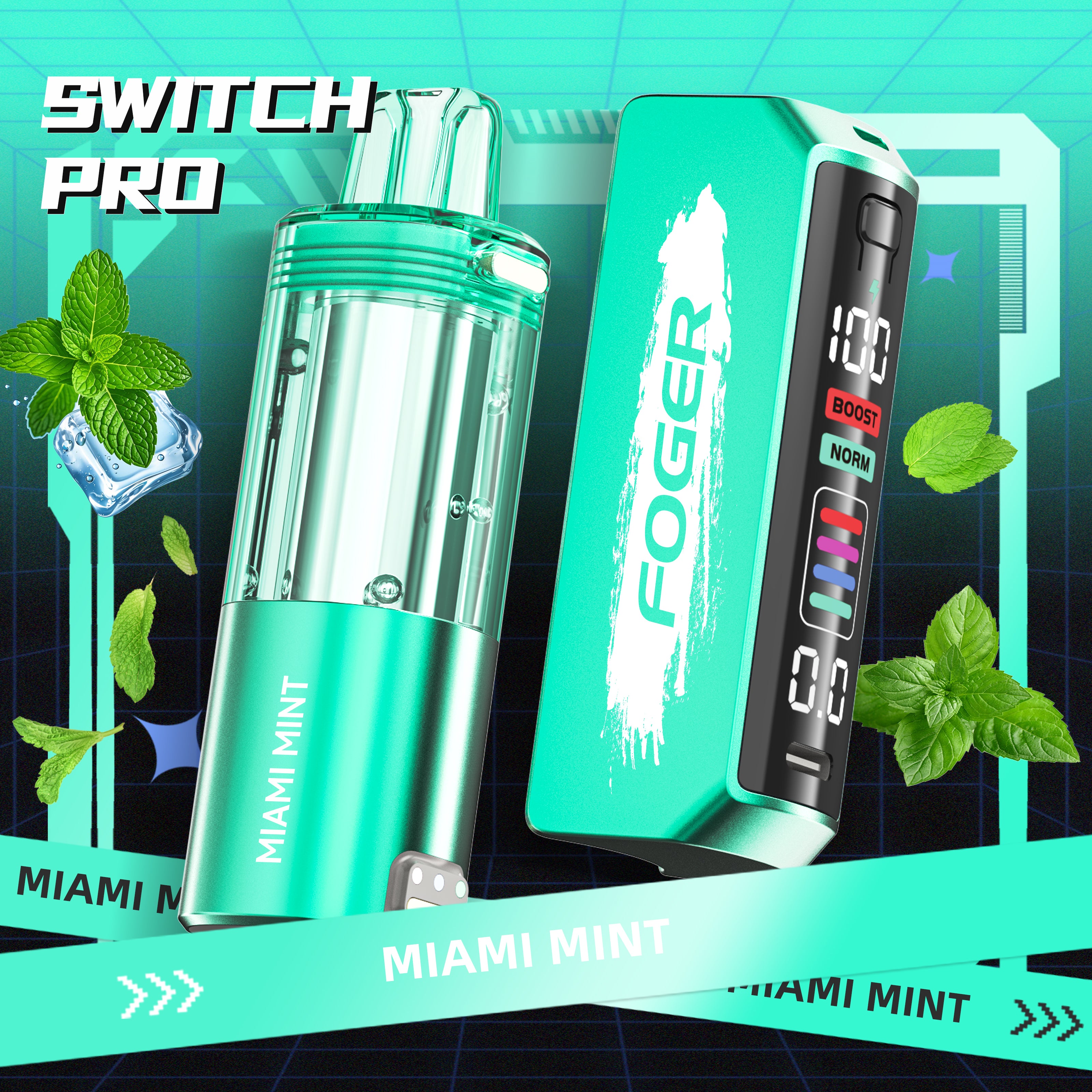 Miami Mint Foger Switch Pro Kit 30K Puffs