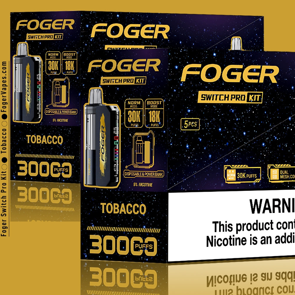 Tobacco Foger Switch Pro Kit 30K Puffs