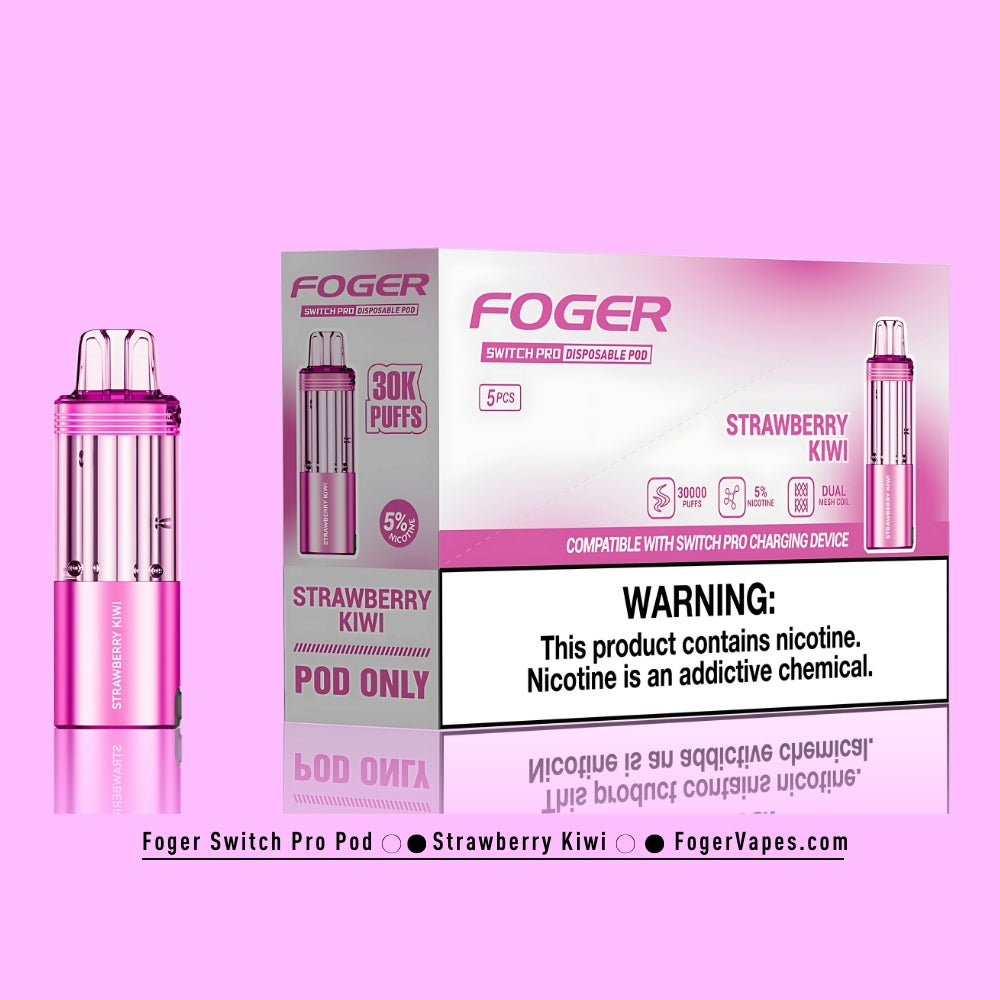 Strawberry Kiwi Foger Switch Pro Pod 30K Puffs