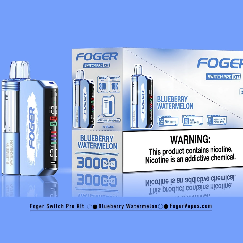 Blueberry Watermelon Foger Switch Pro Kit 30K Puffs