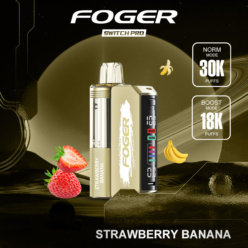 Strawberry Banana Foger Switch Pro Kit 30K Puffs