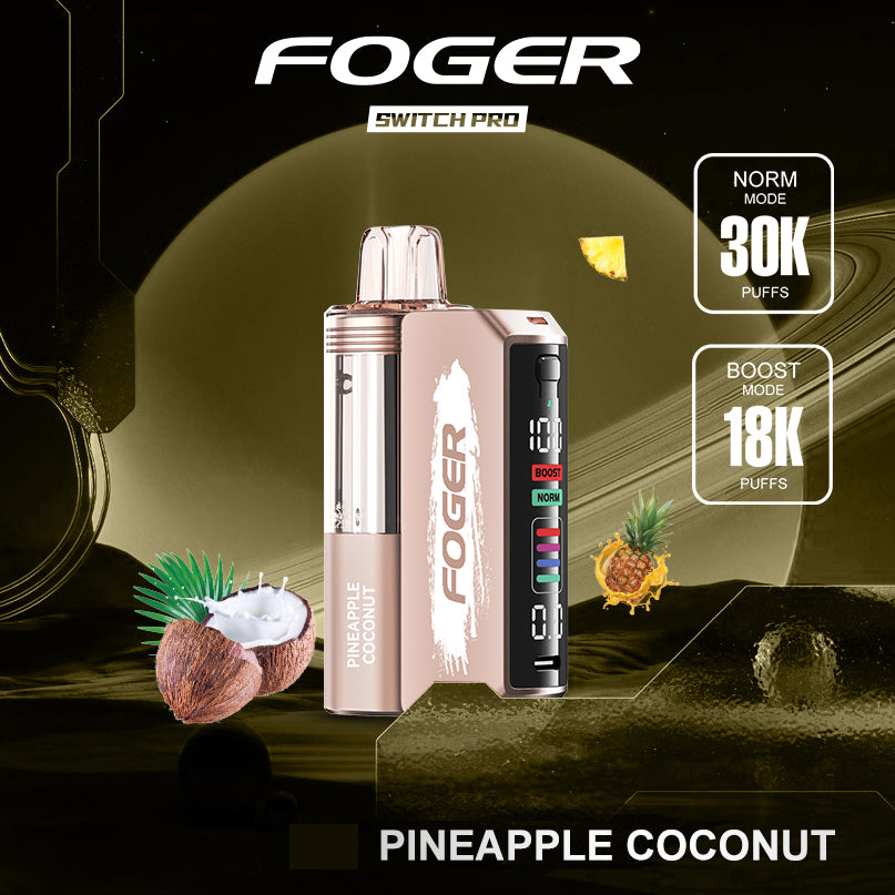 Pineapple Coconut Foger Switch Pro Kit 30K Puffs