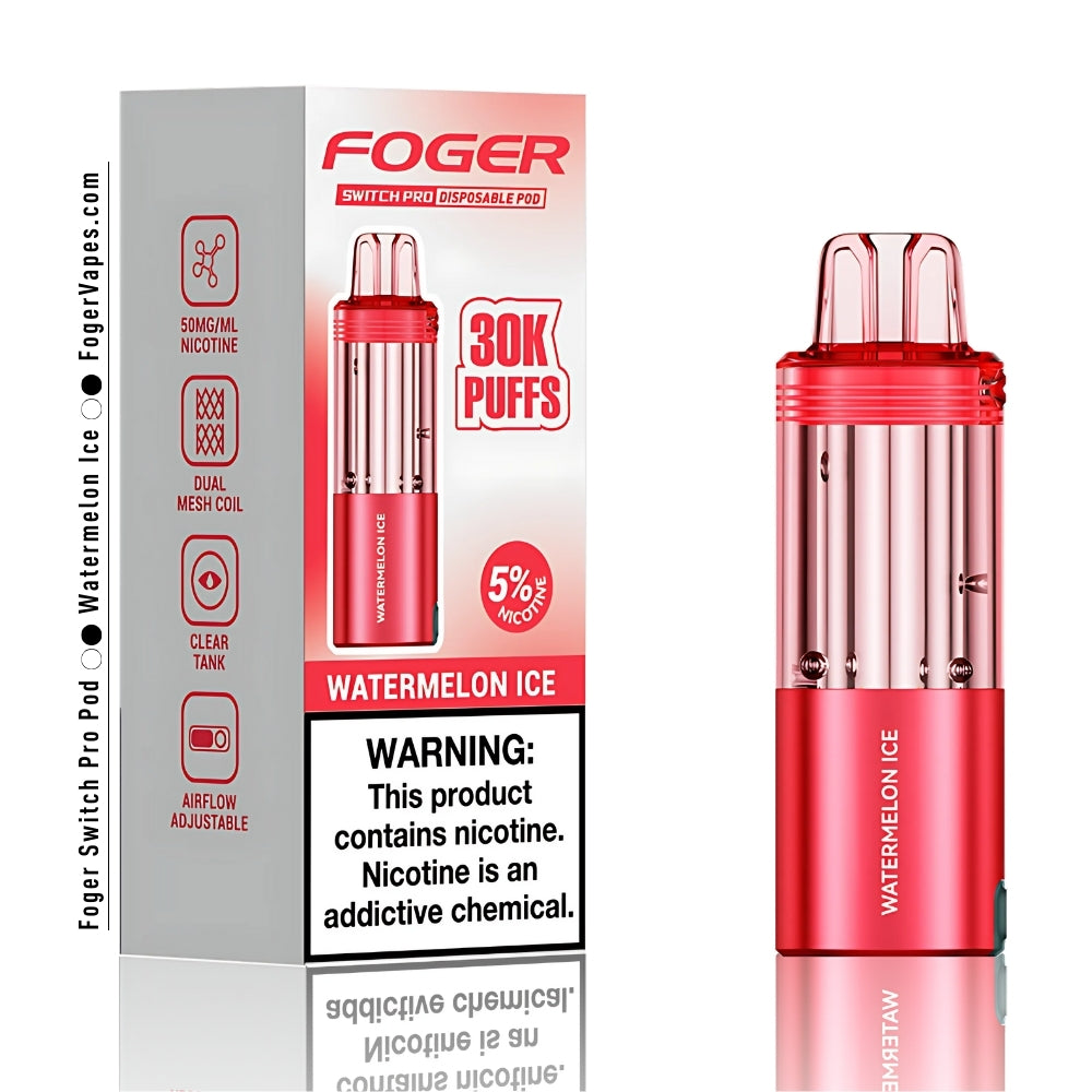 Watermelon Ice Foger Switch Pro Pod 30K Puffs