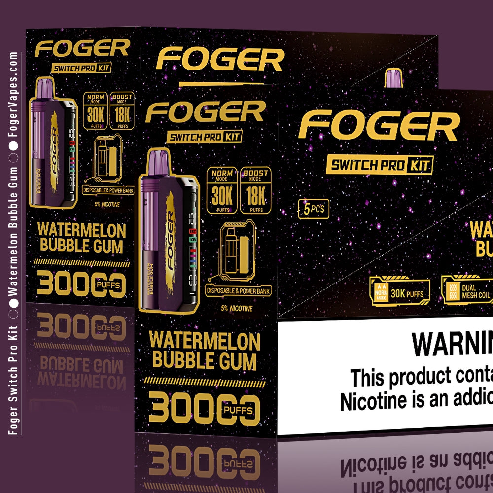 Watermelon Bubble Gum Foger Switch Pro Kit 30K Puffs