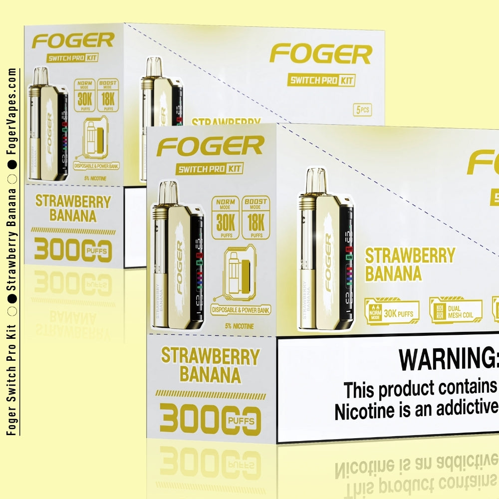 Strawberry Banana Foger Switch Pro Kit 30K Puffs