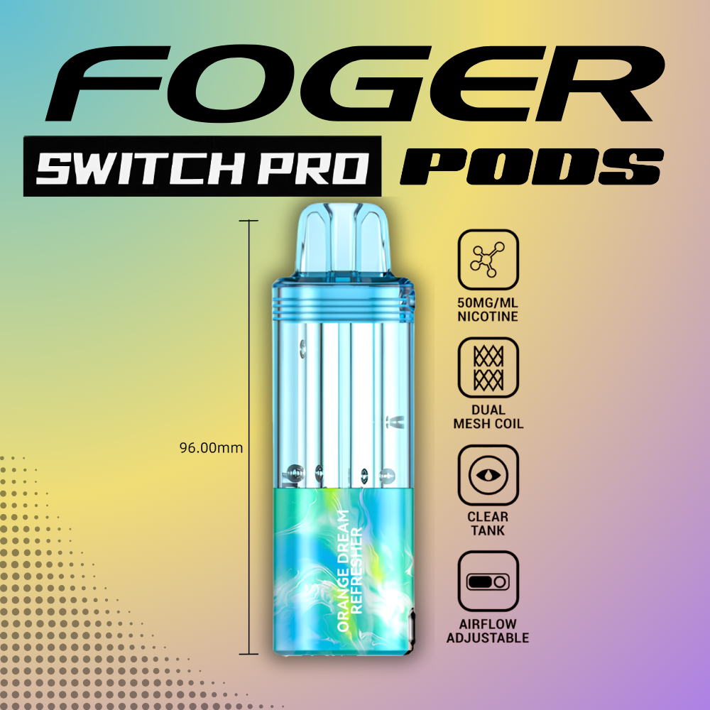Orange Dream Refresher - Foger Switch Pro Pod 30K Puffs