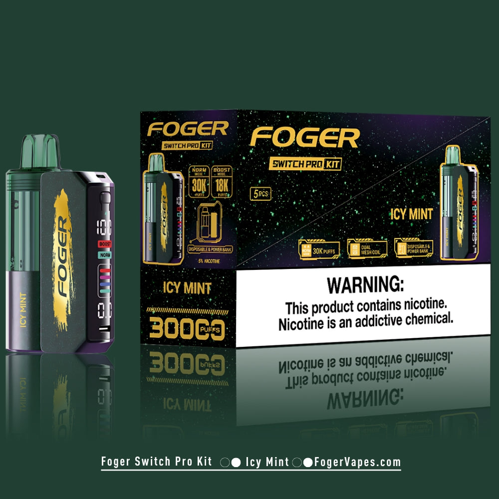 Icy Mint Foger Switch Pro Kit 30K Puffs