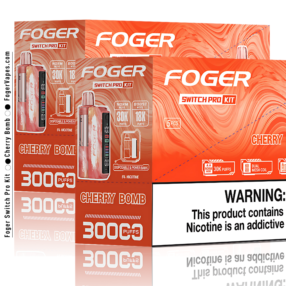 Cherry Bomb - Foger Switch Pro Kit | 30K Puffs