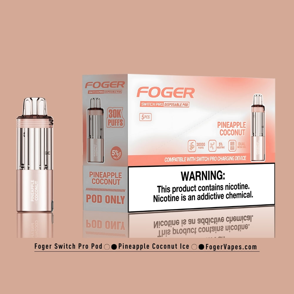 Pineapple Coconut Foger Switch Pro Pod 30K Puffs