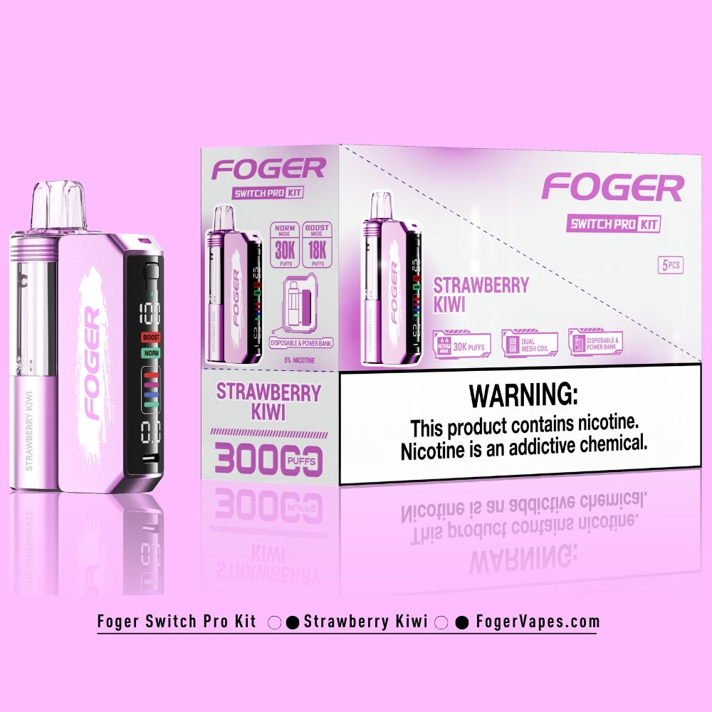 Strawberry Kiwi Foger Switch Pro Kit 30K Puffs