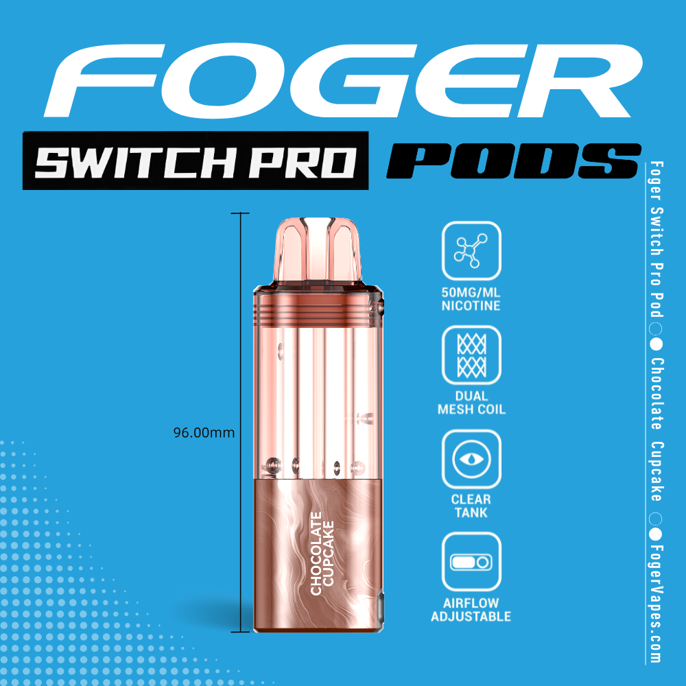 Chocolate Cupcake - Foger Switch Pro Pod | 30K Puffs