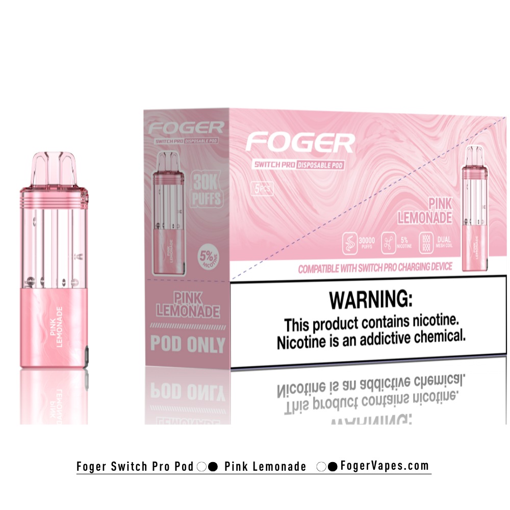 Pink Lemonade - Foger Switch Pro Pod | 30K Puffs