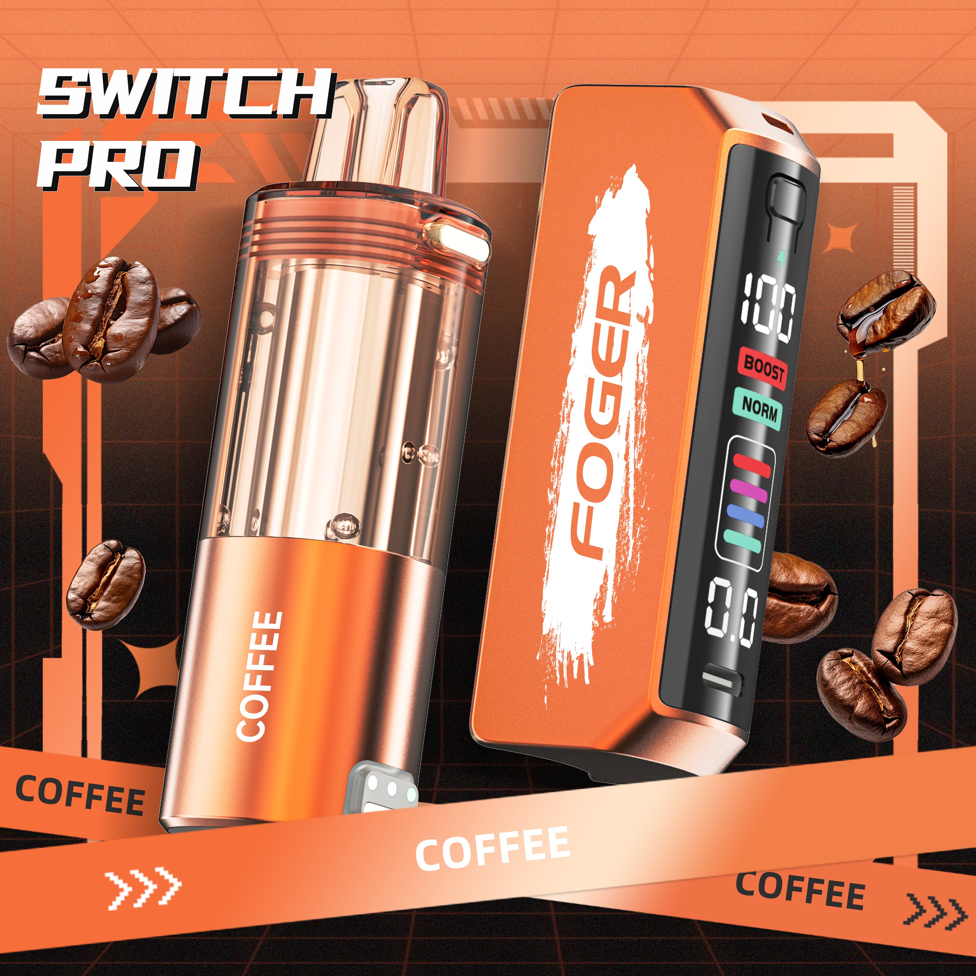 Coffee Foger Switch Pro Kit 30K Puffs