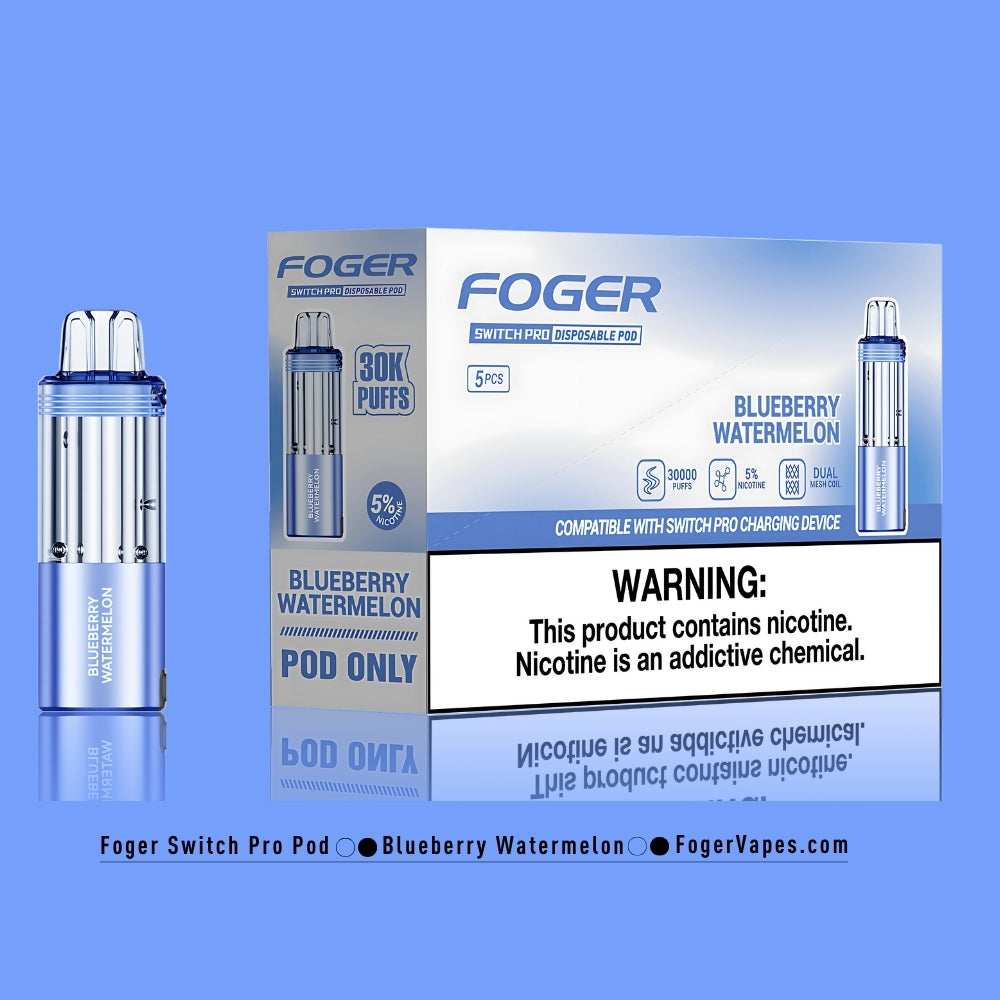 Blueberry Watermelon Foger Switch Pro Pod 30K Puffs