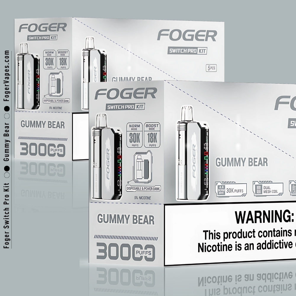 Gummy Bear Foger Switch Pro Kit 30K Puffs